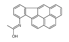 N-Indeno(1,2,3-cd)pyren-12-ylacetamide Structure