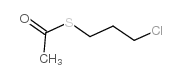 Ethanethioic acid,S-(3-chloropropyl) ester Structure
