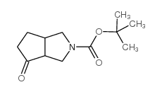 rel-叔丁基(3aR,6aS)-4-氧代六氢环戊二烯并[c]吡咯-2(1H)-羧酸盐图片