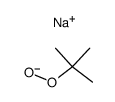 Sodium tert-butyl peroxide结构式