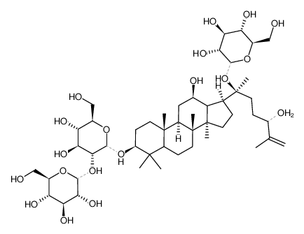 Ginsenoside-M6-bc Structure