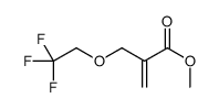 methyl 2-(2,2,2-trifluoroethoxymethyl)prop-2-enoate Structure