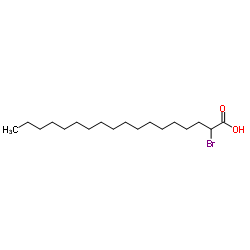 2-Bromooctadecanoic acid Structure