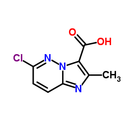 6-氯-2-甲基-咪唑[1,2-B]吡嗪-3-羧酸图片