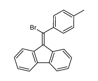 α-(4-Methylphenyl)-β-diphenylen-vinylbromid Structure