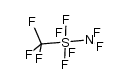N,N,1,1,1,1-hexafluoro-1-(trifluoromethyl)-l6-sulfanamine结构式