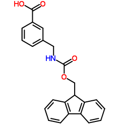 Fmoc-3-Aminomethylbenzoic acid structure