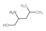 1-Pentanol,2-amino-4-methyl-结构式