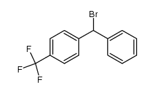 (phenyl)(4-trifluoromethylphenyl)methyl bromide Structure