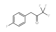 3-(4-FLUOROPHENYL)-1,1,1-TRIFLUORO-2-PROPANONE structure