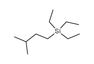 triethyl-i-amylsilane Structure