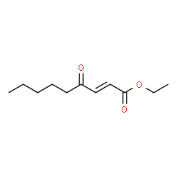 4-氧代-2-壬烯酸乙酯结构式