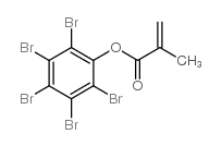 Pentabromophenyl methacrylate Structure