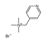 trimethyl(pyridin-4-ylmethyl)azanium,bromide结构式