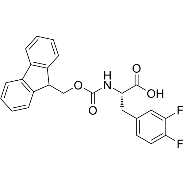 FMOC-L-3,4-二氟苯丙氨酸图片