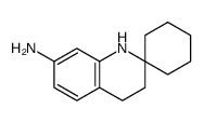 3,4-二氢-1H-螺[环己烷-1,2-喹啉]-7-胺结构式