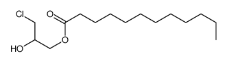 rac 1-Lauroyl-3-chloropropanediol Structure