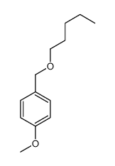 1-methoxy-4-(pentoxymethyl)benzene结构式