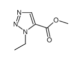 (9ci)-1-乙基-1H-1,2,3-噻唑-5-羧酸甲酯结构式