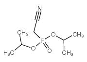 diisopropyl cyanomethylphosphonate Structure