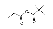 pivalic propionic anhydride Structure