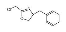 (4S)-4-benzyl-2-(chloromethyl)-4,5-dihydro-1,3-oxazole Structure