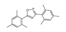 3,5-bis(2,4,6-trimethylphenyl)-1,2,4-oxadiphosphole结构式