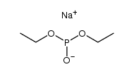 diethyl sodium phosphite Structure