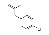 4-(2-甲基-2-丙烯-1-基)氯苯结构式