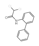 Acetamide,N-[1,1'-biphenyl]-2-yl-2,2-dichloro-结构式