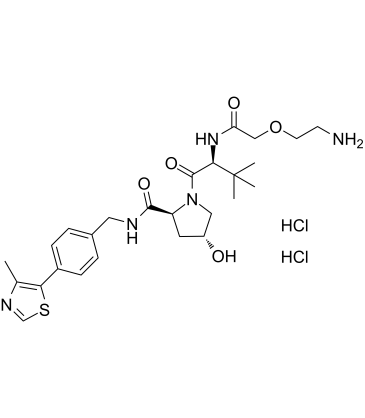 VH 032 amide-PEG1-amine Structure