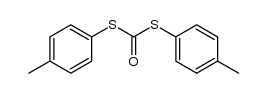 dithiocarbonic acid S,S'-di-p-tolyl ester结构式