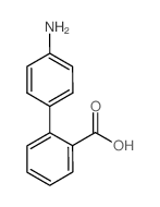 4'-氨基联苯-2-羧酸结构式