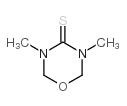 3,5-二甲基全氢-1,3,5-噁二嗪-4-硫酮结构式
