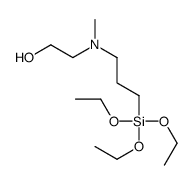 2-[methyl(3-triethoxysilylpropyl)amino]ethanol Structure