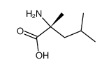 (R)-2-Amino-2,4-dimethylpentanoicacid结构式