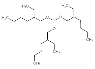 亚磷酸三(2-乙基己基)酯结构式