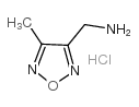 4-甲基呋喃-3-甲胺盐酸盐结构式