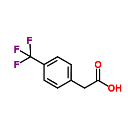 4-(三氟甲基)苯乙酸结构式