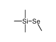 trimethyl(methylselanyl)silane Structure