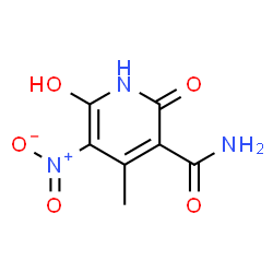 3-Pyridinecarboxamide, 1,2-dihydro-6-hydroxy-4-methyl-5-nitro-2-oxo- (9CI)结构式