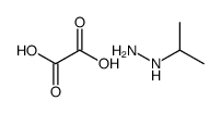 oxalic acid,propan-2-ylhydrazine Structure