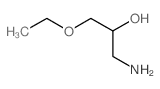 1-氨基-3-乙氧基-2-丙醇结构式
