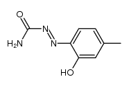 4-Methyl-2-hydroxyphenylazoformamid Structure