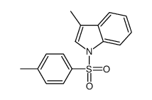 3-methyl-1-p-toluenesulfonyl-1H-indole Structure