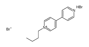 1-butyl-4-pyridin-1-ium-4-ylpyridin-1-ium,dibromide Structure