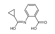 2-[(Cyclopropylcarbonyl)amino]benzoic acid Structure