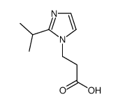 3-(2-异丙基咪唑-1-基)丙酸结构式