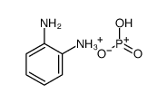 benzene-1,2-diamine,dihydroxy(oxo)phosphanium Structure