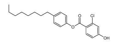 2-Chloro-4-hydroxybenzoic acid 4-octylphenyl ester picture
